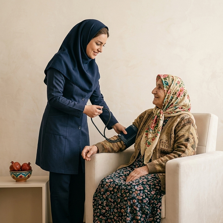 خدمات پرستاری در منزل