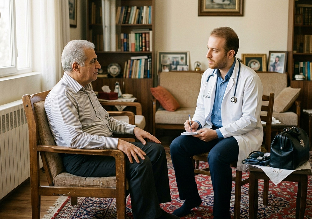 خدمات پزشکی در منزل مشهد
